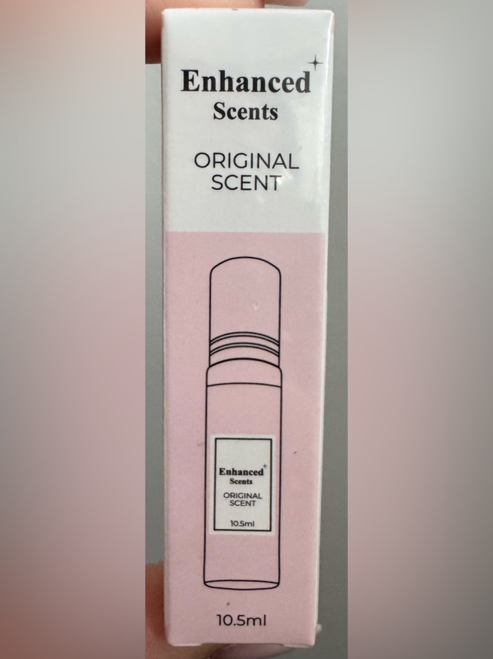 Enhanced Scents Original Phermone Scent Rollerball - Pink & White